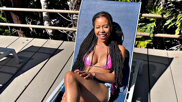 Covering Kira in Cum