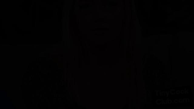 Tiny loser wanked by CFNM dirtytalking bae until cumshot