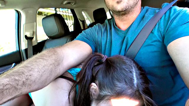 Get off with this bald-haired babe's cum-drenched foot fetish