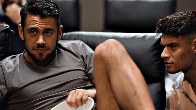 Bisexuals enjoy fucking with nasty bitch in 3some