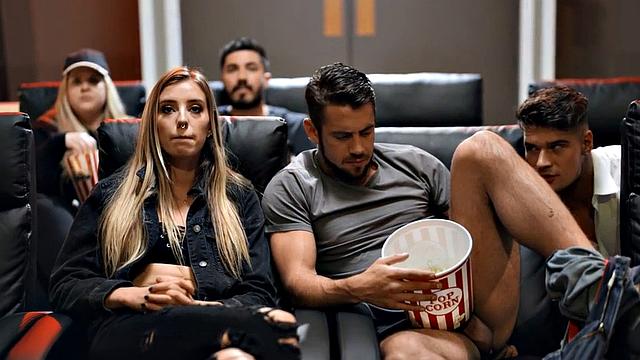 Bisexuals enjoy fucking with nasty bitch in 3some