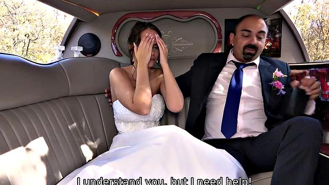 Bridal party gets wild with pussy fingering, handjobs, and anal sex