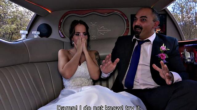 Bridal party gets wild with pussy fingering, handjobs, and anal sex