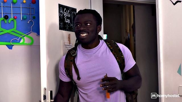 Adventurous girl discovers black treasure