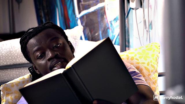 Adventurous girl discovers black treasure