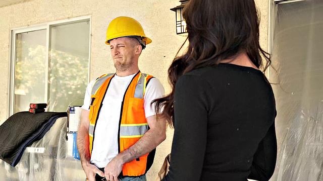 Blue-eyed cutie Vivian Foxx Cheats on her fianc with his co-worker!!!