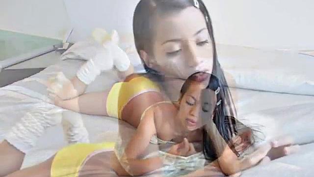 Sexy Latina Lupe finger her tight pussy