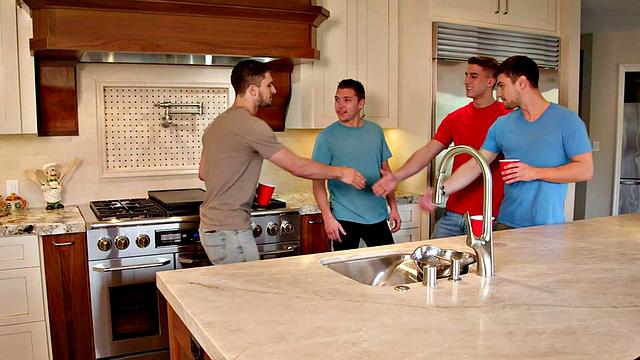 ASGmax Exclusive Hunk Fucks Newbie Jock - Nico Coopa, Calvin Michaels - NextDoorStudios