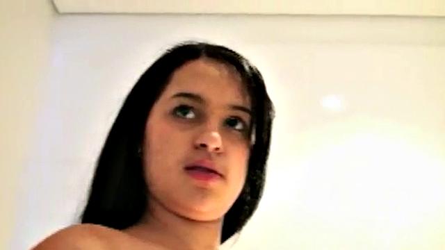 Showering Teen Enjoys Solo Fun