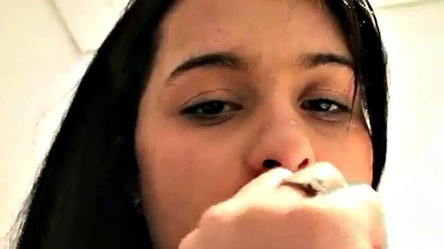 Showering Teen Enjoys Solo Fun