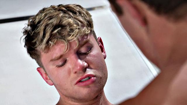 HotHouse - MUSCLED HUNK Pounds Cute Jock's Tight Ass In The Pool