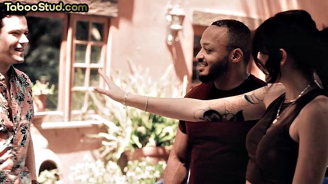 Muscled stud gets anal drilled by his BF