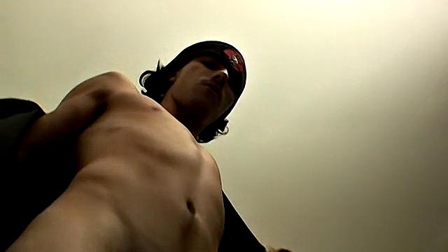 Young, Straight Skater Gets Sex Toy, Creamy Cum Filling - Raposa