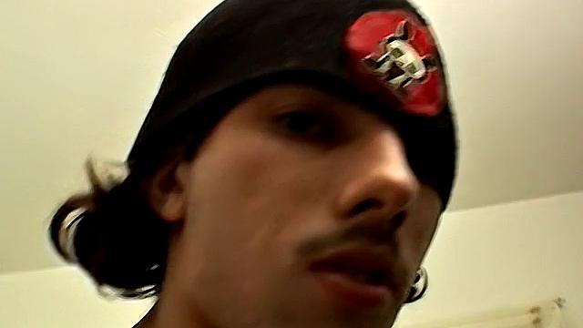 Young, Straight Skater Gets Sex Toy, Creamy Cum Filling - Raposa