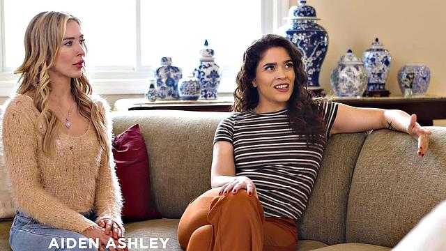 MOMMY'S GIRL - PAWG MILF Siri Dahl Has Surprise Foursome For Stepdaughter Hazel Moore