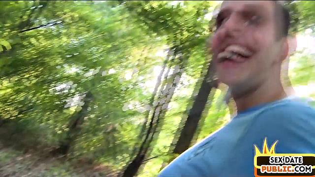 Picked up pierced babe hard fucked