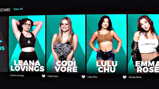 DEVILS FILM - River Lynns Threesome With Stepmom Savanah Gets Naughty