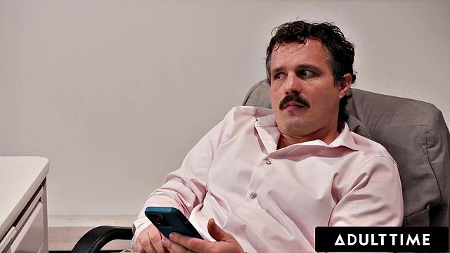 ADULT TIME - Slutty Student Haley Spades AIRTIGHT Fuck & BUKKAKE FACIAL In Detention!