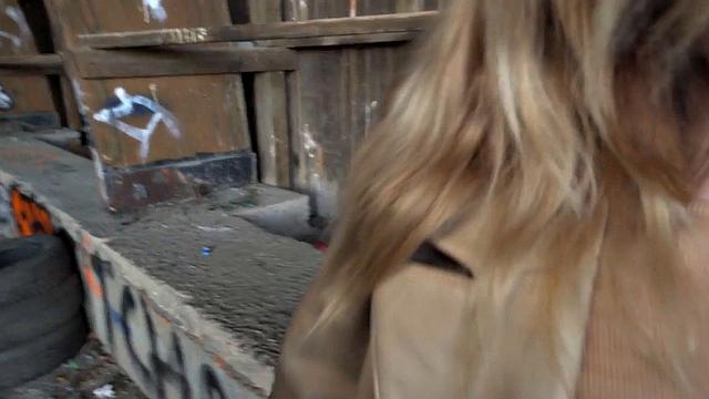 Classy MILF fucked in public after pick up