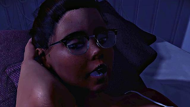 Futa3dX - Big Redhead Futa Face & Titty Fucks Hot Babe