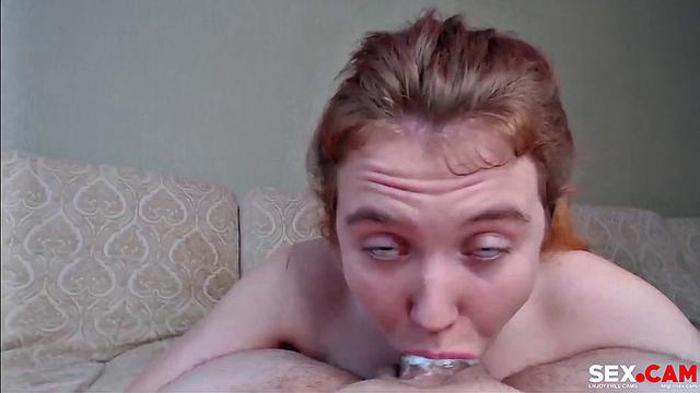 His load exploded on my face