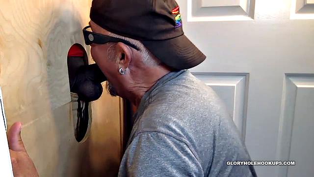 8 Inches Of Thick Gloryhole Cock
