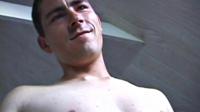 After receiving the enticing invitation to watch Dan jerk off, we settle in for quite a stroke show. Lube in hand, this cutie is already hard and ready to nut. He strokes his cock slowly at first, and then gets faster and faster.