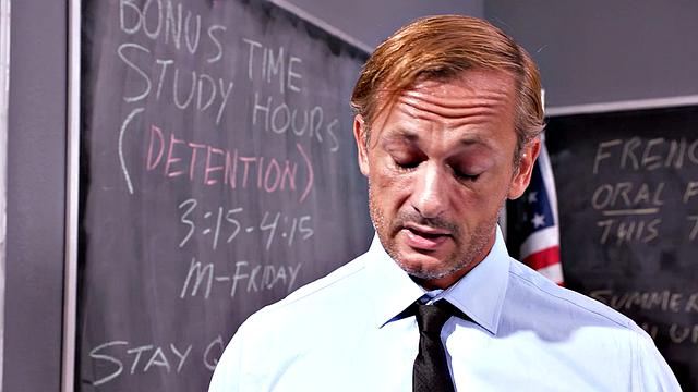 DEVILS FILM - Naughty Teen Melody Marks Puts Teacher's Big Cock In Her Mouth And Wet Pussy