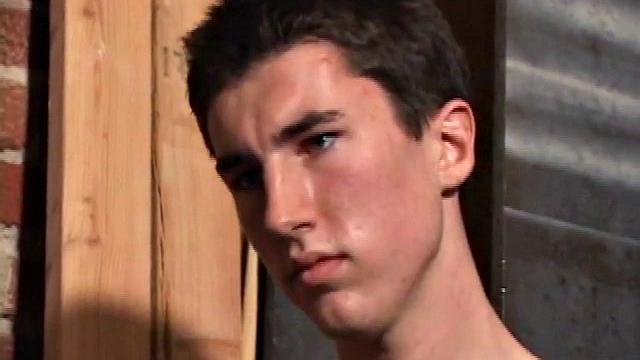 An afternoon of skateboarding has JP horny, so he finds a place to beat off. After removing his jeans he strokes his huge cock until it erupts. We leave this boy with a fresh load running off of his belly.