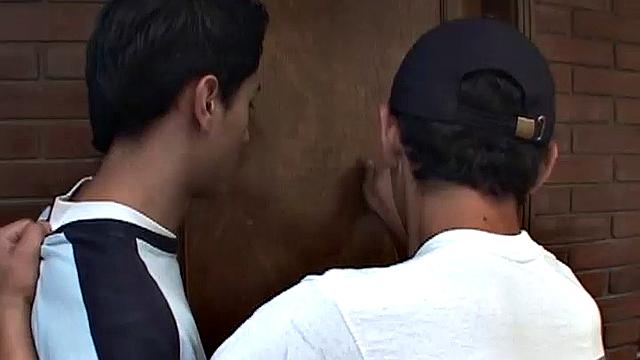 Young Latinos Trend and Tomas stop by Mario's place, looking for action. On the bed, the horny boys waste little time getting Mario out of his shirt and pushing down his pants.