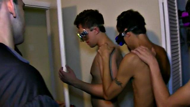Str8 studs on college fucked in fraternity voyeur sex