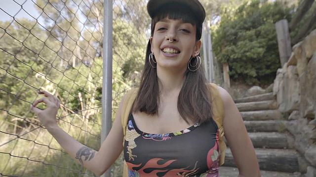 Spanish Babe Removes for Cock