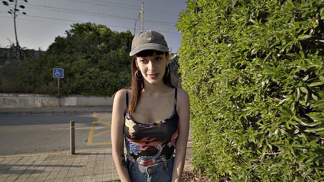 Spanish Babe Removes for Cock