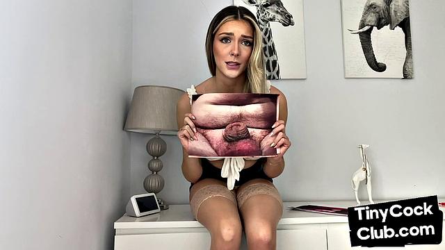 Leather skirt domina shows pics of small losers