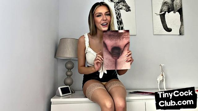 Leather skirt domina shows pics of small losers