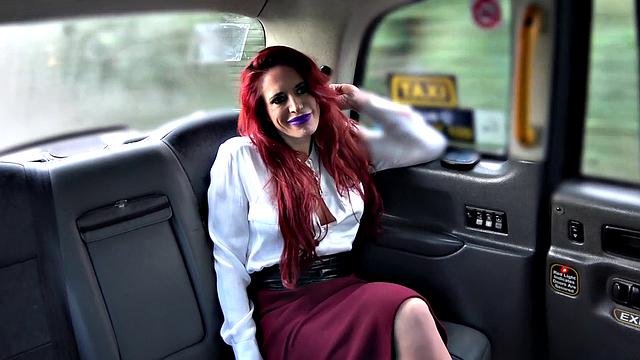 Personal trainer wild taxi fuck