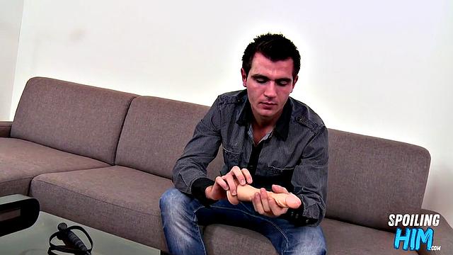 Horny jock doggyfucked hard at auditions