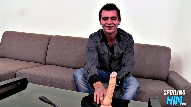 Horny jock doggyfucked hard at auditions