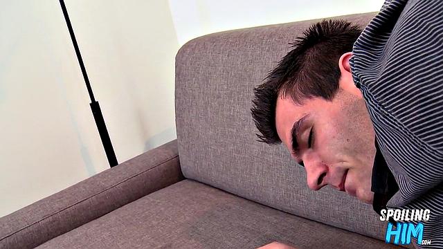 Horny jock doggyfucked hard at auditions