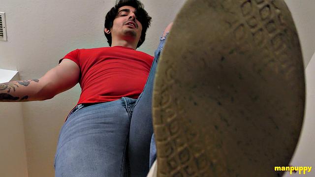 Flattened by Huge Roommate - Johnny Mercy