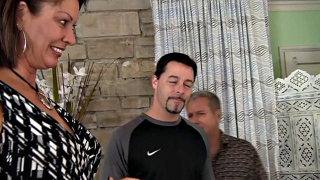 Mature Vanessa Videl Is Gangbanged by Five Horny Guys