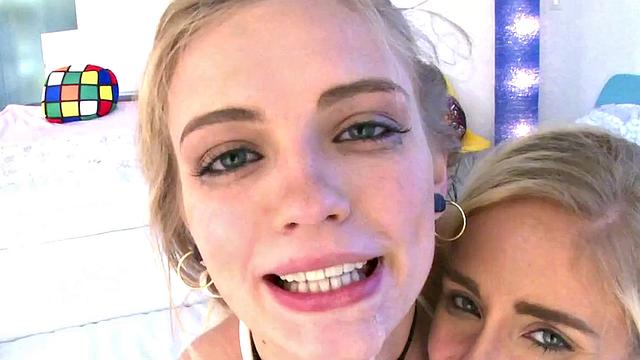 Селина отдается жесткому аналу и мокрому минету