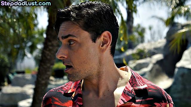 Petite 21yo babe bouncing on stepdad