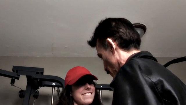 Old and Young Fuck in gym so hard with big dicks in tight cunt