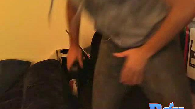 tristan teases and strips down for a wild gay solo show