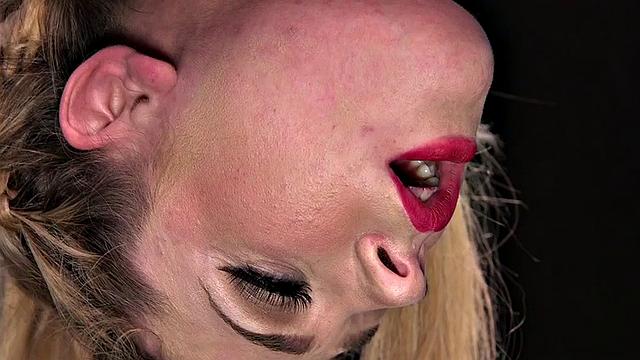 BDSM babe gets ass and pussy toyed by master at the same time