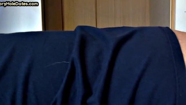 Real gaydaddy gets fucked in gloryhole after giving head