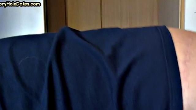 Real gaydaddy gets fucked in gloryhole after giving head