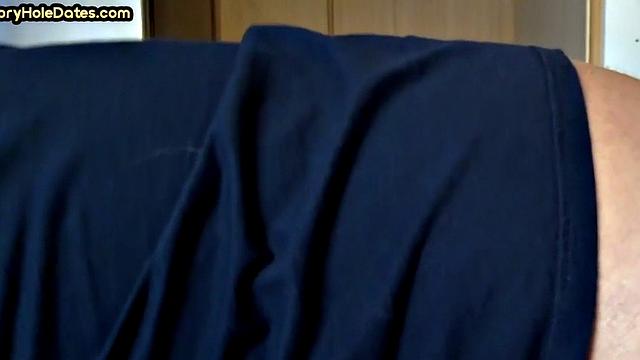 Real gaydaddy gets fucked in gloryhole after giving head