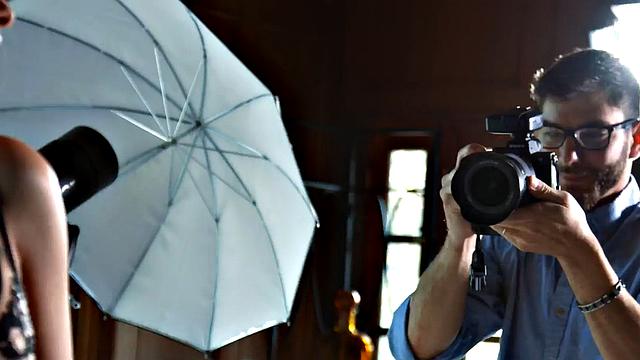 Hairybush goddess in lingerie photoshoot